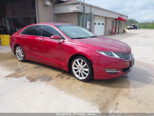  Salvage Lincoln MKZ Hybrid