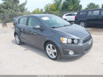  Salvage Chevrolet Sonic