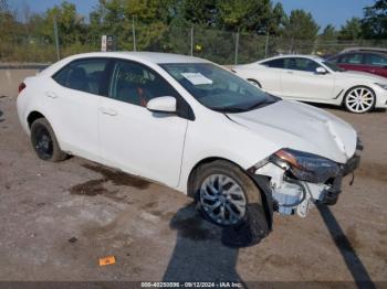  Salvage Toyota Corolla