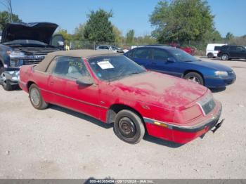  Salvage Chrysler Lebaron