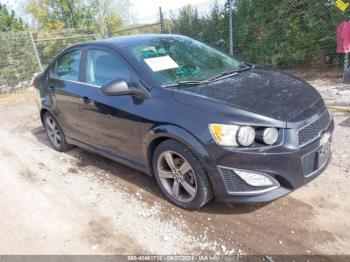  Salvage Chevrolet Sonic