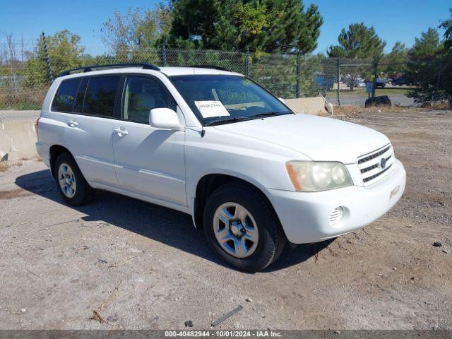  Salvage Toyota Highlander