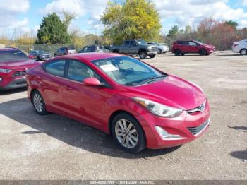  Salvage Hyundai ELANTRA