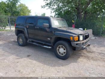  Salvage HUMMER H3 Suv