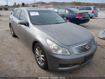  Salvage INFINITI G35x