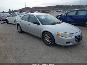  Salvage Chrysler Sebring