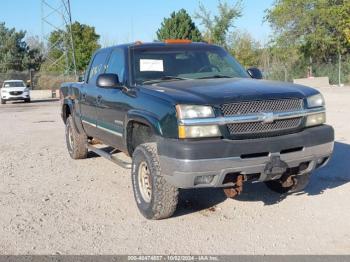  Salvage Chevrolet Silverado 2500