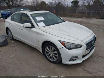  Salvage INFINITI Q50