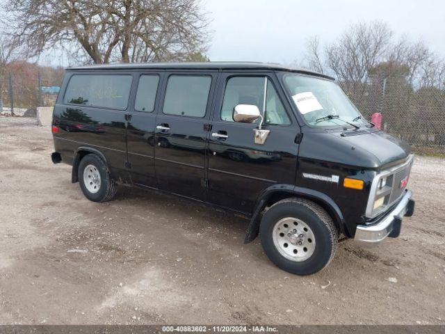  Salvage GMC Rally Wagon   Van