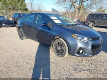  Salvage Toyota Corolla