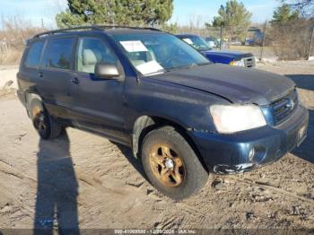  Salvage Toyota Highlander