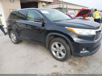  Salvage Toyota Highlander