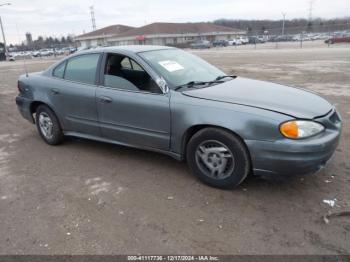  Salvage Pontiac Grand Am