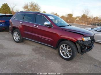  Salvage Jeep Grand Cherokee