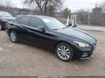  Salvage INFINITI Q50