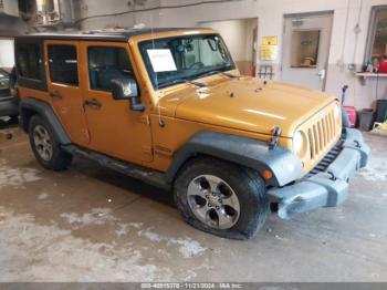  Salvage Jeep Wrangler