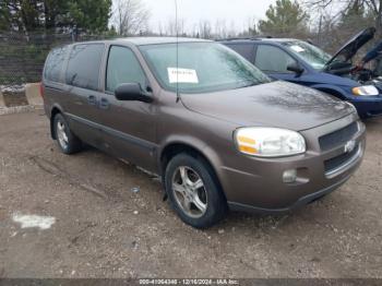  Salvage Chevrolet Uplander