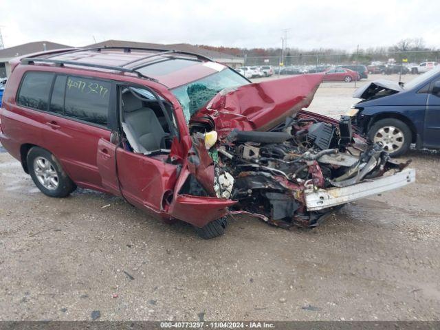  Salvage Toyota Highlander