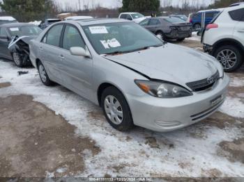  Salvage Toyota Camry