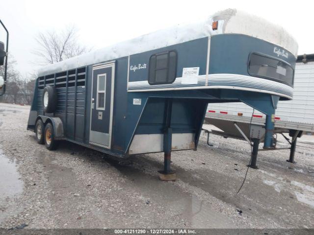  Salvage Kiefer Built Inc Horse Trailer