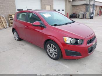  Salvage Chevrolet Sonic