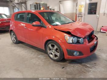  Salvage Chevrolet Sonic