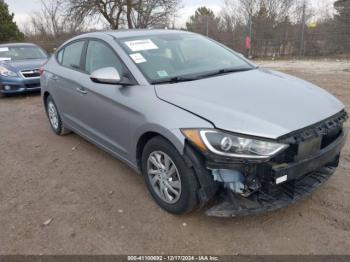  Salvage Hyundai ELANTRA