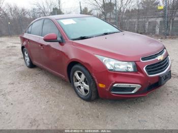  Salvage Chevrolet Cruze