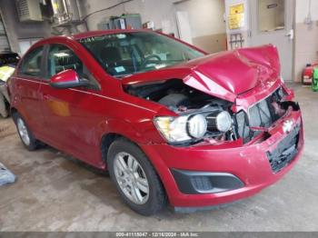  Salvage Chevrolet Sonic