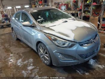  Salvage Hyundai ELANTRA