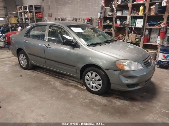  Salvage Toyota Corolla