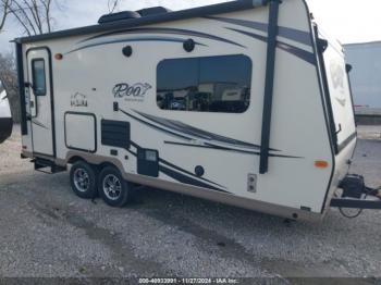  Salvage Rockwood Roo Travel Trailer