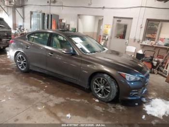  Salvage INFINITI Q50 Hybrid