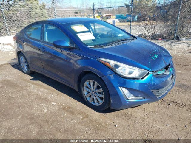  Salvage Hyundai ELANTRA