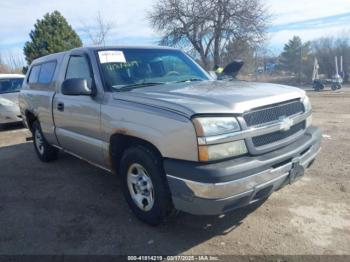  Salvage Chevrolet Silverado 1500