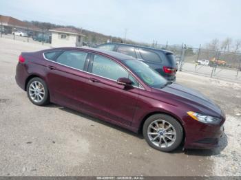  Salvage Ford Fusion
