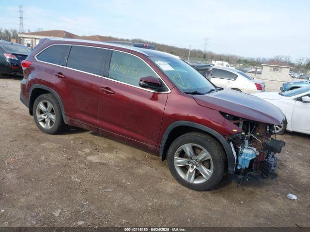  Salvage Toyota Highlander