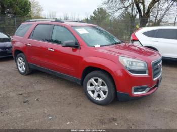  Salvage GMC Acadia