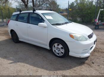  Salvage Toyota Matrix