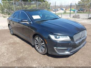  Salvage Lincoln MKZ