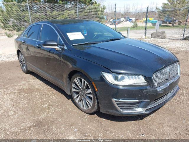  Salvage Lincoln MKZ