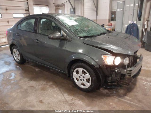  Salvage Chevrolet Sonic