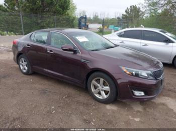  Salvage Kia Optima