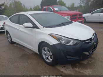 Salvage Hyundai ELANTRA