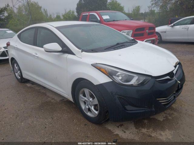  Salvage Hyundai ELANTRA