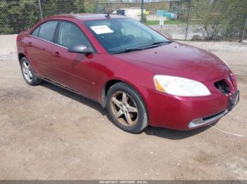  Salvage Pontiac G6