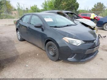  Salvage Toyota Corolla