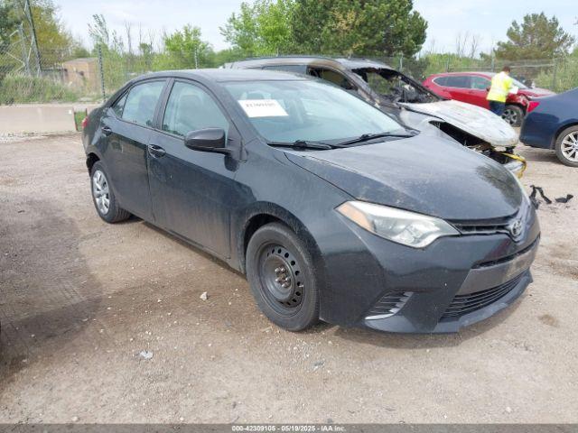  Salvage Toyota Corolla