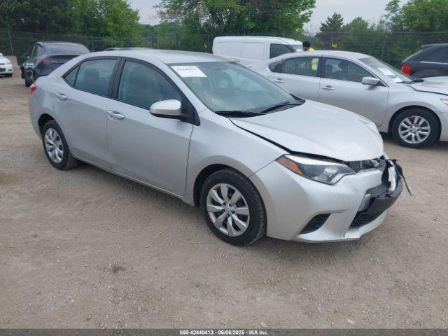  Salvage Toyota Corolla