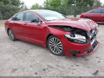  Salvage Lincoln MKZ